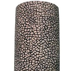 Handmade Black Lacquer and Eggshell Vase (Thailand)