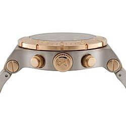 Invicta Men's 'Reserve' Two-tone Steel Black Dial Watch