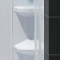 DreamLine 60x34-inch Bath Tub Replacement Back Walls and Shower Tray Combo Kit