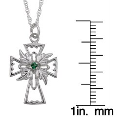 Black Hills Sterling Silver Cross Necklace