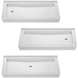 DreamLine 36x60-inch Clear Glass Bathtub Replacement Shower Kit