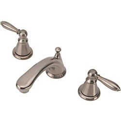Fontaine Pari Brushed Nickel Wide Spread Bathroom Faucet