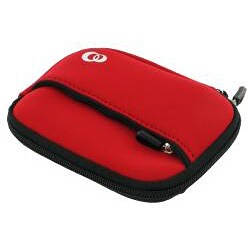 Red Neoprene Sleeve 4.3-inch GPS Case 