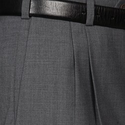 Austin Reed Men's Grey Pleated Dress Pants