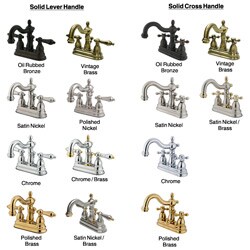 Heritage Double-handle Centerset Bathroom Faucet