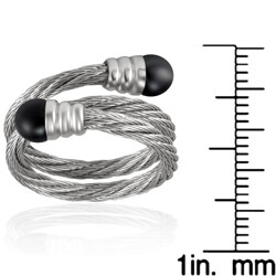 Stainless Steel Twisted Cable Ring