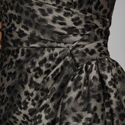 Maggy London Print Taffeta Dress