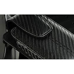 ECS T-Mobile G2 Black Carbon Fiber and Leather Belt Clip Case