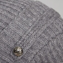 Michael Kors Women's Wool/ Cashmere Button Cap