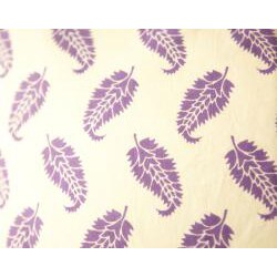 Organic Cotton 'Virginie Violette' King-size Quilt (India)