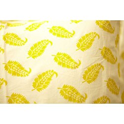 Organic Cotton Virginie Jaune Queen-size Quilt (India)