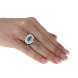 Encore by Le Vian 14k Gold Topaz and 1/4ct TDW Diamond Ring (H-I, SI1-SI2)