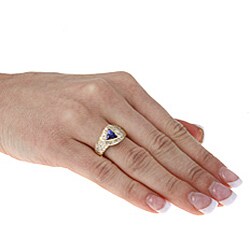 Encore by Le Vian 14k Gold Tanzanite and 5/8ct TDW Diamond Ring (J-K, I1-I2)