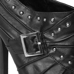Liliana by Adi Designs Women's 'Tuscan-4' Studded Detail Stiletto Boot