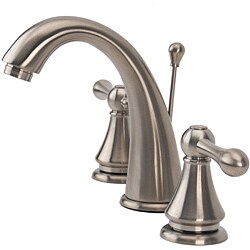 Fontaine Amalfi 8-inch Widespread Brushed Nickel Bathroom Faucet