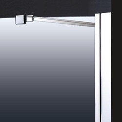 DreamLine UNIDOOR Frameless 45-46-inch Wide Adjustable Shower Door