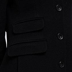 DKNY Women's Cashmere blend wool Fitted Coat