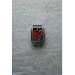 Beads With Bling Handmade ' Red Hearts' Beaded Watch Band