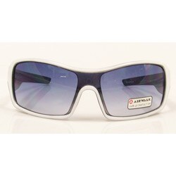 Airwalk Men's 'Freestyle' Grey Shield Sunglasses