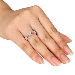 10k Yellow Gold Diamond Accent Fashion Ring