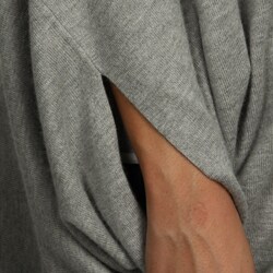 Vivienne Vivienne Tam Women's Grey Open Front Cardigan