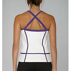 Pure Lime Women's Cross Back Cami Top