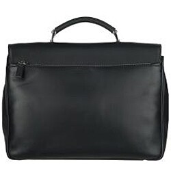 Prada VR0038 Black Leather Briefcase