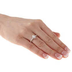 14k White Gold 1/3ct TDW Diamond Engagement Ring (H-I, I1-I2)