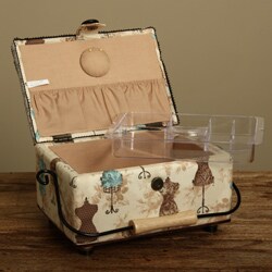 Kimberly Poloson Rectangular Sewing Basket
