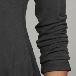 24/7 Comfort Women's Long Sleeve Crew Neck Tunic Top