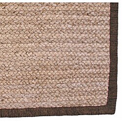 Alexa Eco Natural Fiber Beige Jute Rug (9' x 12')
