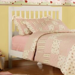 Simone Soft White Twin-size Captain Bed