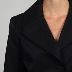 DKNY Women's Belted Rain Trench Coat