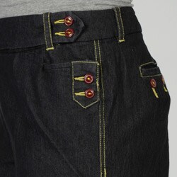 Larry Levine Women's Flat-front Pants