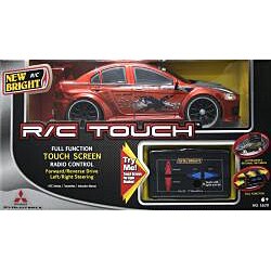 New Bright 1:16 Scale Touch Series Red Mitsubishi Lancer RC Car