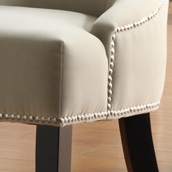 Westmont Tan Velvet Chair (Set of 2)