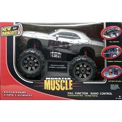 New Bright 1:10 Electric Monster Muscle Dodge Challenger RC Car