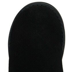 Ed Hardy Women's 'Bootstrap' Black Pull-on Boots FINAL SALE