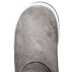 Ed Hardy Women's 'Bootstrap' Grey Pull-on Boots FINAL SALE
