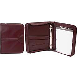 Bond Street Limited Zippered Letter Padfolio and 3-ring Binder