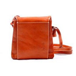 Tony Perotti Prima Leather Cross-body Messenger Bag