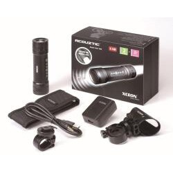 XCEON Acouztic Black Music/ Light Bicycle Flashlight
