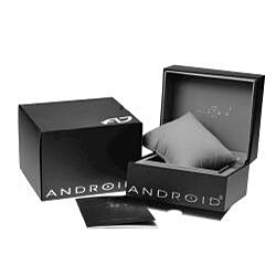 Android Women's Concept T-40 White Skeleton Automatic Leather Watch