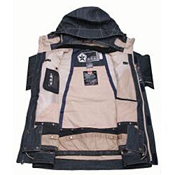 Sessions Men's Extra-small Denim Tombstone Le Snowboard Jacket