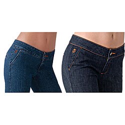 Ilusion Women's Wide-Leg Trouser Jeans