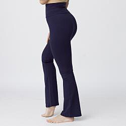 American Apparel Women's Navy Cotton Spandex Jersey Yoga Pants (XXS)