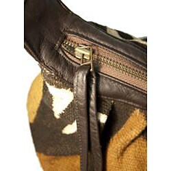 Zota Mud Cloth Hobo Bag Gold (Kenya)