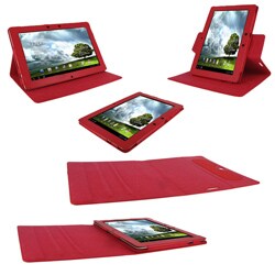 rooCASE Asus Transformer PRIME TF201 Dual View Multi-Angle Leather Case Cover