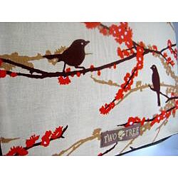 Two Trees Designs Brown Bird Medium Messenger Bag 
