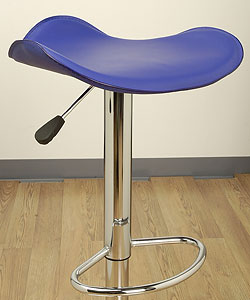 Saddle Blue Barstool